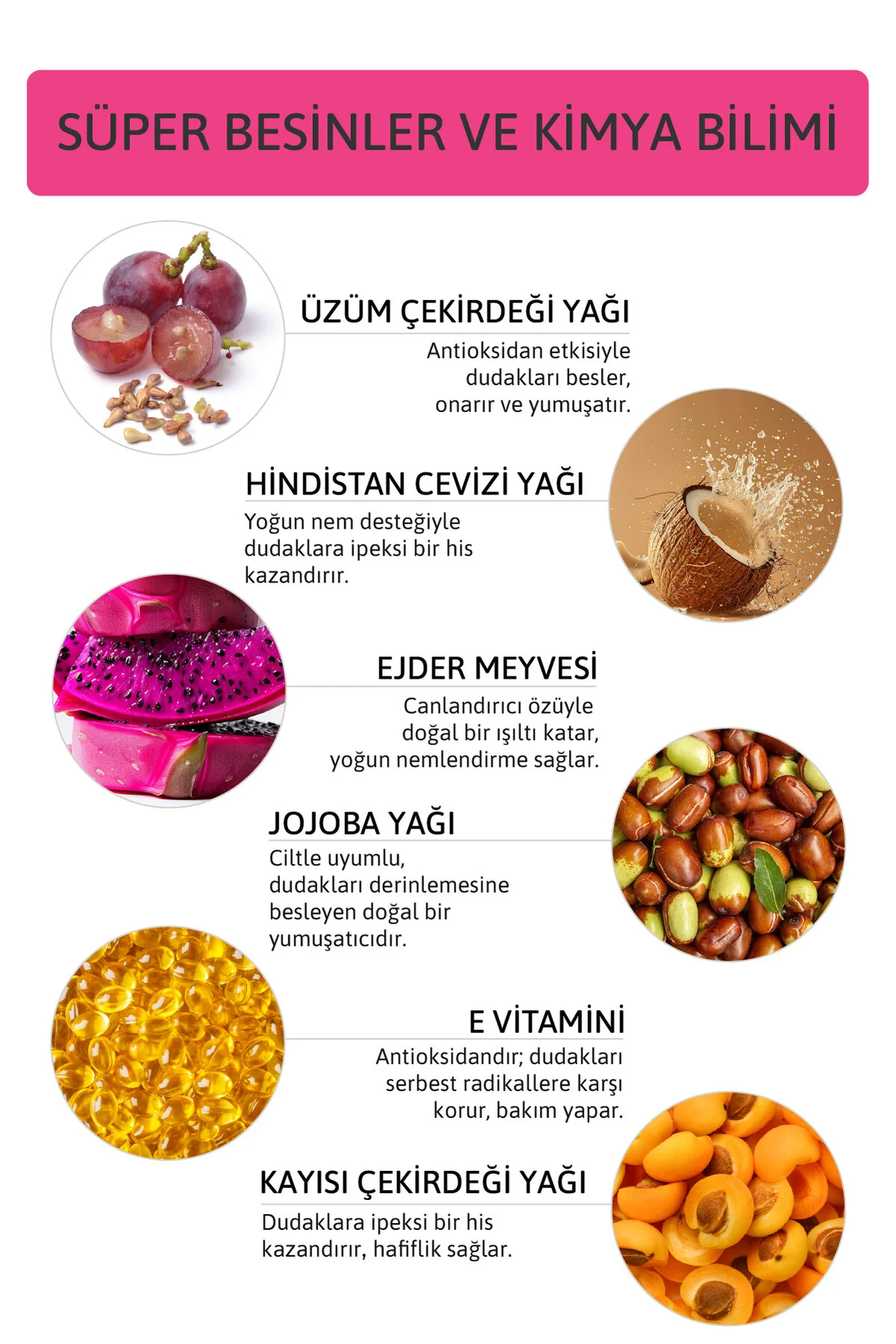 Pitaya Lip Oil Gloss Dolgunlaştırıcı Efekt Nemlendirici, Parlatıcı Simli Dudak Yağı Pitaya 5 Ml Pembe