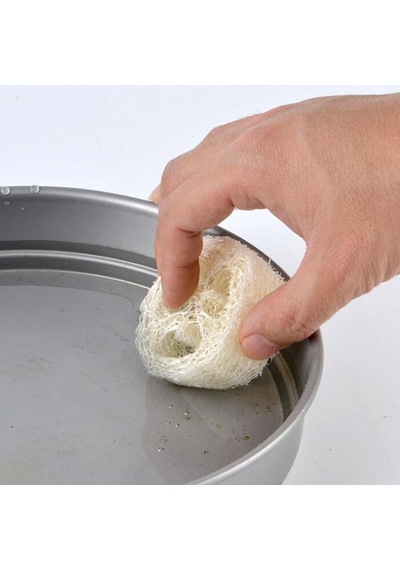 Dolıty Açık Yürüyüş Için 5 Parça Doğal Lif Kabağı Beyaz