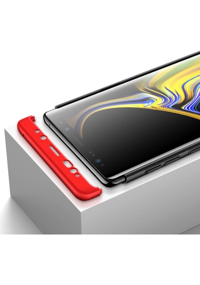 Samsung Galaxy Uyumlu Note 9 Kılıf Zore Ays Kamera Çıkıntılı 360 Tam Korumalı