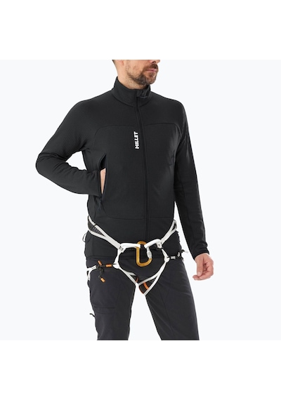 Millet Fusıon Grıd Tam Fermuar Polartec Erkek Mıv9465 N0247 Siyah