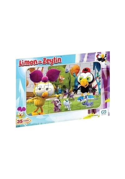Limon Ile Zeytin Frame Puzzle/Yapboz 35 Parça