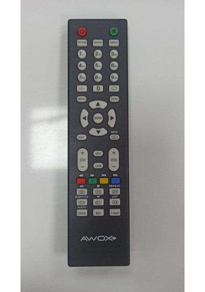 Awox Turn Lcd Tv Kumandası - Rec Tuşlu