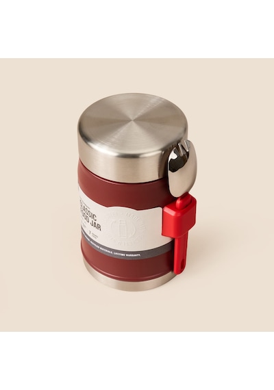 Termos The Legendary Food Jar + Spork Cranberry - 400 Ml Çok Renkli
