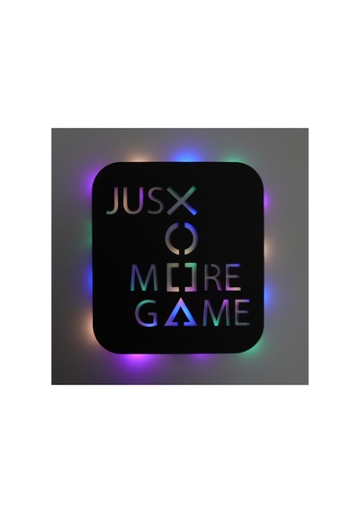 Led Işıklı Just More Game Dekoratif Tablo Oyun Odası Duvar Dekorlu Gece Lambası Çok Renkli - 737261209 Çok Renkli Led Işıklı Just More Game Dekoratif Tablo Oyun Odası Duvar Dekorlu Gece Lambası Çok Renkli - 737261209 Çok Renkli