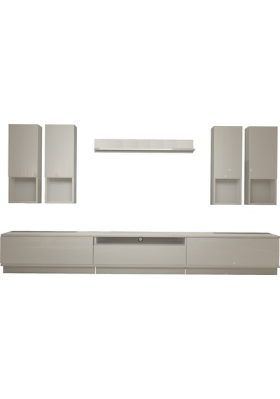 Decoraktiv Trendstyle 8das Mdf Tv Ünitesi Tv Sehpası Beyaz