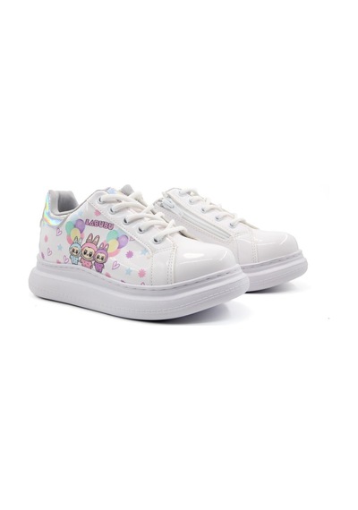 Bücür Ortopedi 850 Labubu Beyaz Çocuk Sneakers