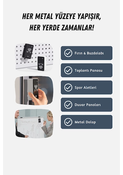 GWORKE GT-3 Dijital Kum Saati, Pomodoro Zamanlayıcı, Öğrenci Kronometresi, Mutfak, Odaklanma - Beyaz