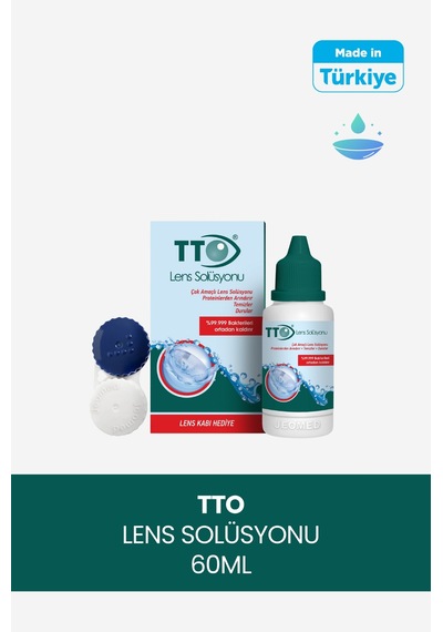 Tto Lens Solüsyonu 60 Ml - Çok Amaçlı Lens Bakım Solüsyonu