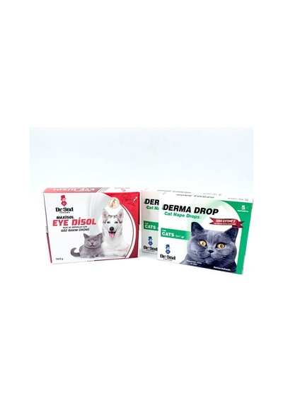 Dr. Sed Derma Kedi Deri Bakım Ürünü 2 Kutu + Göz Bakım Ürünü