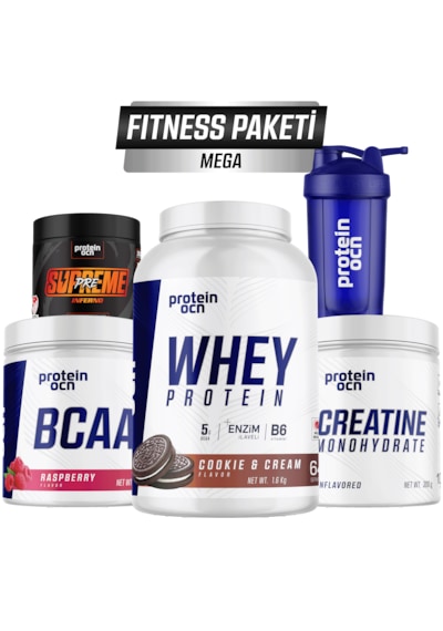 Fıtness Paketi Mega -cookie & Cream / Ahududu Oreo