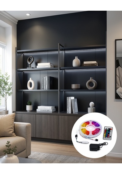 5 Metre Uzunluğunda Rgb Led Şerit 2835 Smd Uczz5mrgbled-3