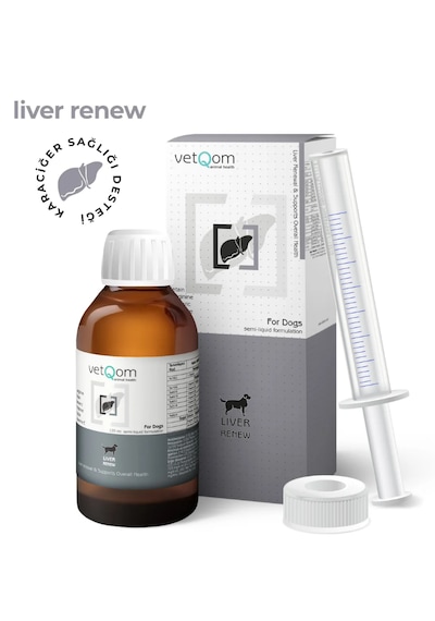 Vetqom Köpek Liver Renew Karaciğer Sağlığı 120 Ml.