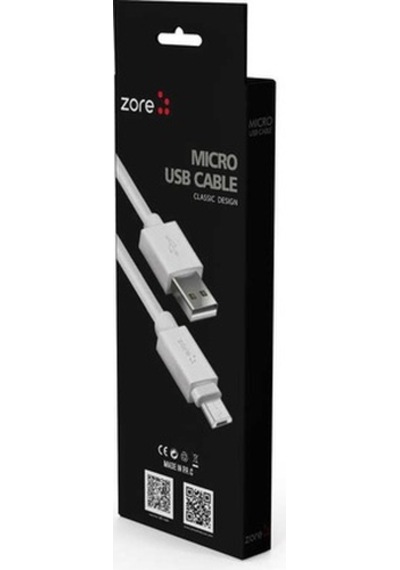 Zore Z-40 Micro Kablo-Beyaz