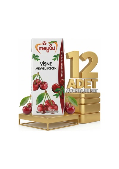 Meysu Nektar Vişne 12x200 Ml