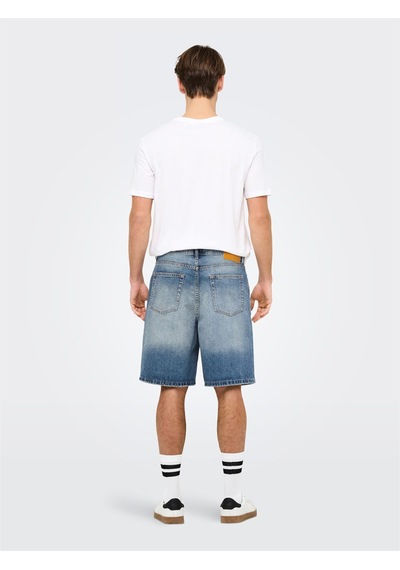 Only & Sons Onsfade Mb Tınt 9085 Taı Dnm Shorts Noos Erkek Mavi Şort - 22029085 Mavi