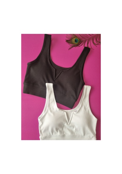 Demirsa Boutique Modelli, Fitilli 2 Adet Siyah Ve Beyaz Renk Çıkarılıp Takılabilir Pedli Kaşkorse Kadın Büstiyer Beyaz-Siyah Demirsa Boutique Modelli, Fitilli 2 Adet Siyah Ve Beyaz Renk Çıkarılıp Takılabilir Pedli Kaşkorse Kadın Büstiyer Beyaz-Siyah
