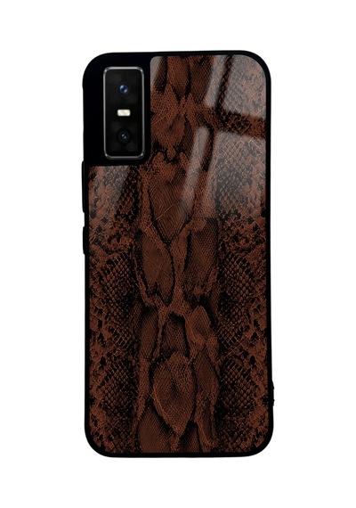 İnfinix Gt 30 Pro Kahve Deri Tasarımlı Glossy Telefon Kılıfı Kahverengi