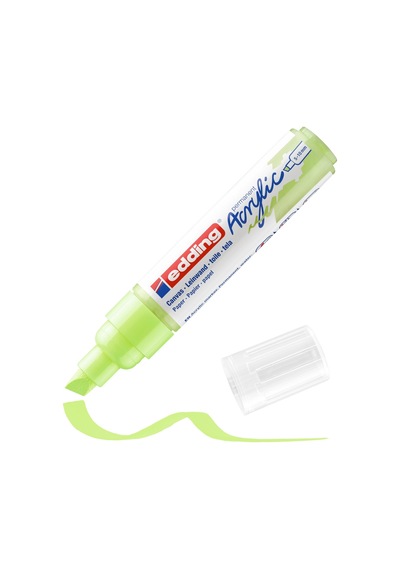 Edding 5000 Akrilik Boyama Markörü 5-10 Mm Kesik Uç Pastel Yeşil Çok Renkli