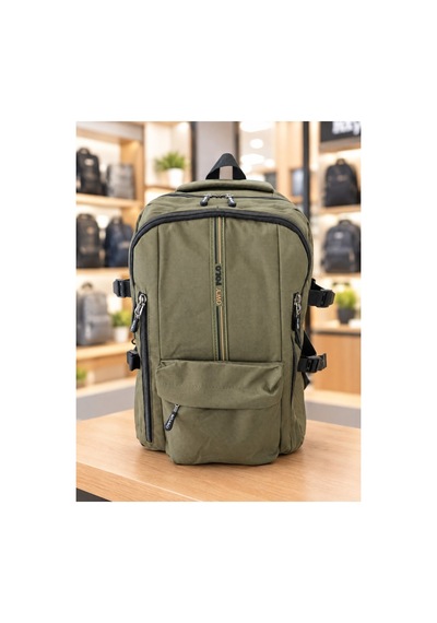 Newbag Sırt Okul Spor Çantası Haki