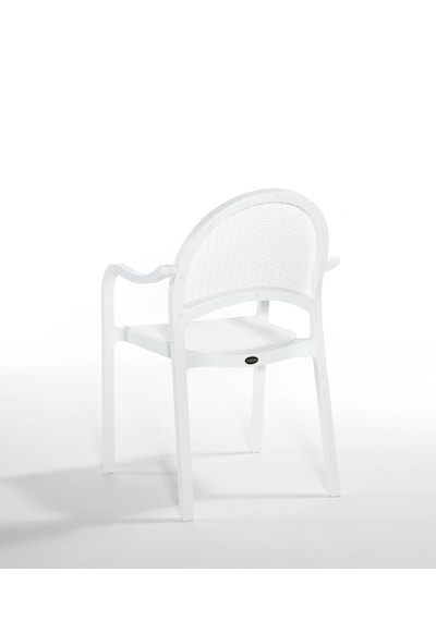 Tropic 6'lı Bahçe Masa Sandalye Seti Beyaz Tropic 6'lı Bahçe Masa Sandalye Seti Beyaz