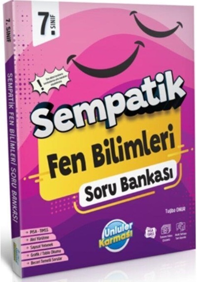 7. Sınıf Fen Bilimleri Sempatik Soru Bankası Ünlüler Karması