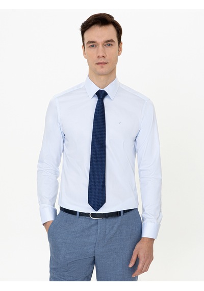 Cacharel Erkek Açık Mavi Gömlek 50250885-vr003 Denim