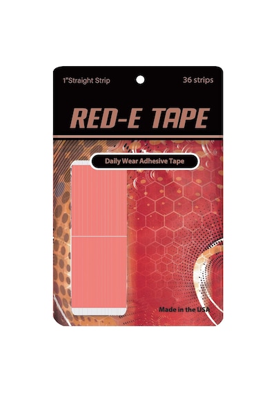 Truetape Red-e Tape Protez Saç Bandı Düz 1' X 3'' 2,5cm X 7,5cm 36 Adet Standart