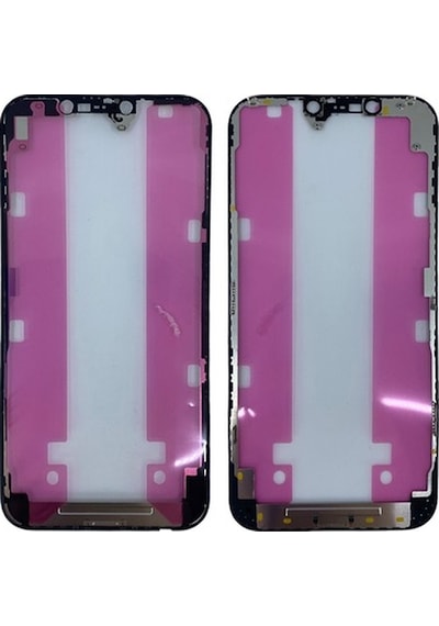 Apple Uyumlu iPhone 12 Pro Max Için Nettech Ekran Çıtası (530312587)-Siyah