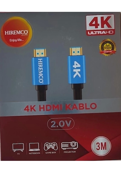 Hıremco Hdmı Kablo 3mt 4k 2.0v Ultra Hd