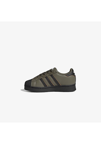 Adidas Superstar Led Lights Comfort Elastic Lace Çocuk Siyah Spor Ayakkabı Kj6798