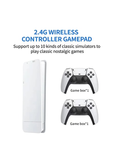 Beemen M15 PS5 Tasarım Çift Kollu Retro Klasik Stick Oyun Konsolu
