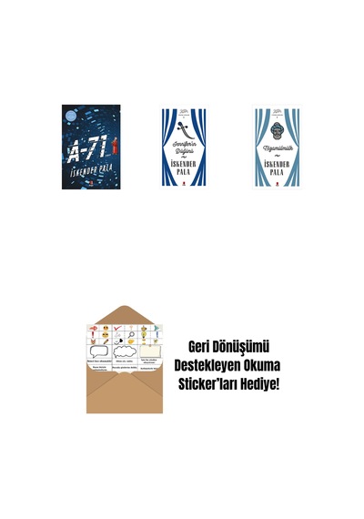 A-71 + Jennifer In Düğünü Ciltli + Nizamülmülk Ciltli + Okuma Sticker'ları