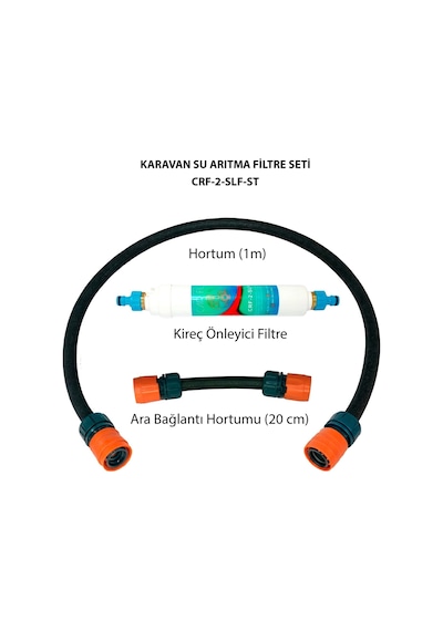 Kireç  Karavan Su Arıtma Filtre Seti-crf-2-slf-st