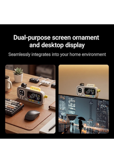 Atuman Mood-a Akıllı Termometre Higrometre Saat Retro Piksel Ekranlı Sıcaklık Nem Ölçer, Usb Şarjlı Masaüstü Akıllı Oda Monitörü, Animasyonlu Dekoratif Ev & Ofis Cihazı Hediyelik Süs Pembe Atuman Mood-a Akıllı Termometre Higrometre Saat Retro Piksel Ekranlı Sıcaklık Nem Ölçer, Usb Şarjlı Masaüstü Akıllı Oda Monitörü, Animasyonlu Dekoratif Ev & Ofis Cihazı Hediyelik Süs Pembe