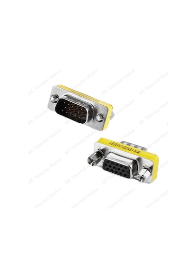 15 Pin Vga Dişi To Vga Erkek Dönüştürücü Adaptör