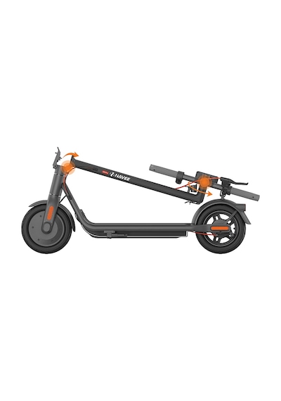 Navee V25i Pro 600 Watt 25 Km Menzil Elektrikli Scooter Siyah Siyah