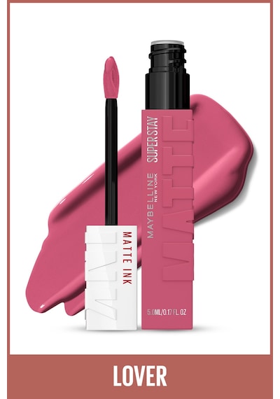 Super Stay Matte Ink Likit Mat Ruj - 15 Lover - Pembe 180