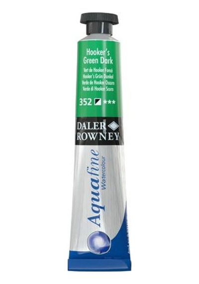 Daler Rowney Aquafine Tüp Suluboya 8ml HOOKER'S GREEN 352