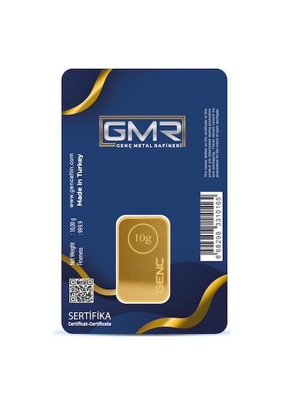 Rimagold 10 Gr 24 Ayar 999.9 Milyem Gmr Gram Altın