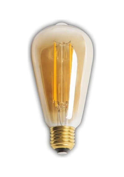 1 Adet Cata Ct 4313 Dimmerli Led Rustik Ampul 6w Amber Işık E27 Duy