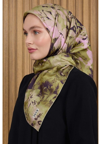 Aker İpek Eşarp - 2026 İlkbahar-yaz - 9127701-351 - Sura Çok Renkli
