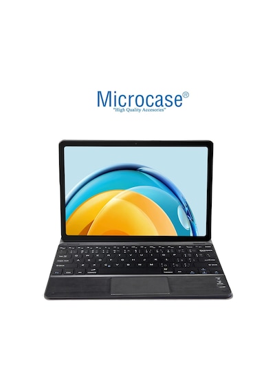 Honor Uyumlu Pad X8 10.1 inch Bluetooth Touchpad Klavye + Kılıf - BKK5