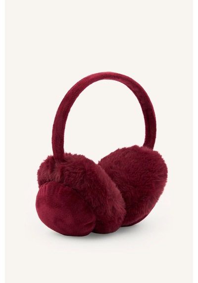 Defacto Peluş Kulaklık Erkek Çocuk I2684a826wnbr230 Bordo-br230