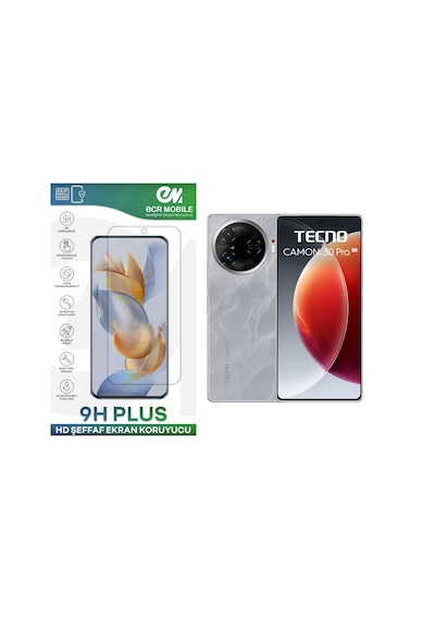 Tecno Camon 30 Pro 5g Ekran Koruyucu Esnek Nano Cam Tam Uyumlu Şeffaf