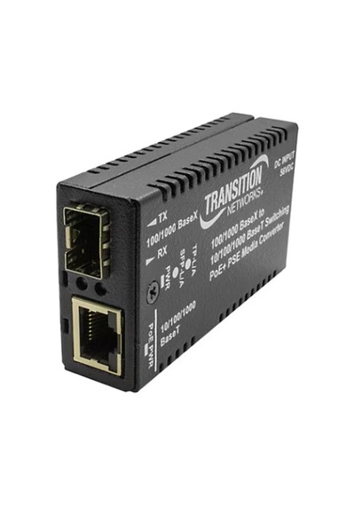 Mini Hızlı/gigabit Ethernet Poe+ Medya Dönüştürücü/m1ge-psw-pse-01