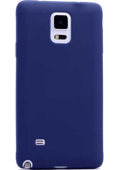 Galaxy Note 3 Kılıf Zore Premier Silikon Kapak Lacivert