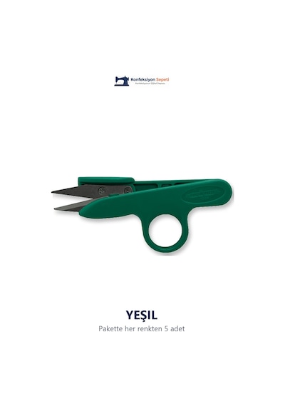 Golden Eagle İplik Temizleme Makası 20'li Paket Yaylı Dikiş Nakış Çıt Çıt Makas 4 Renk Karışık