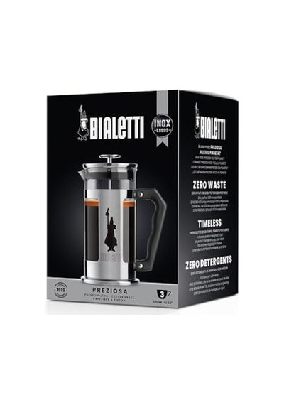 French Press Yaklaşık 350ml Kapasiteli Kahve Hazırlayıcı - 18 10 Paslanmaz Çelik Gövde - Bulaşık Makinesinde Y Çok Renkli