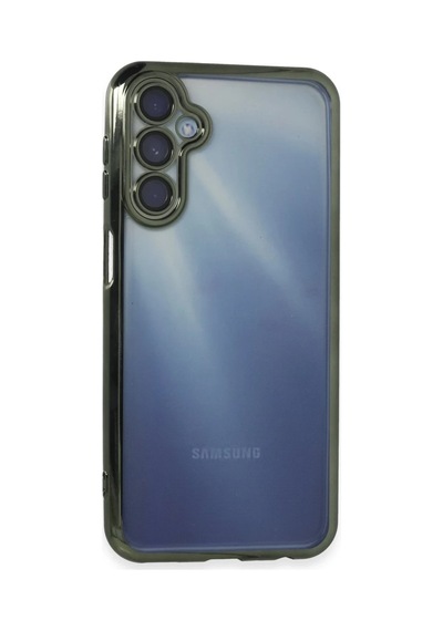 Samsung Galaxy A25 5g Uyumlu Kılıf Lensli Silikon - Yeşil