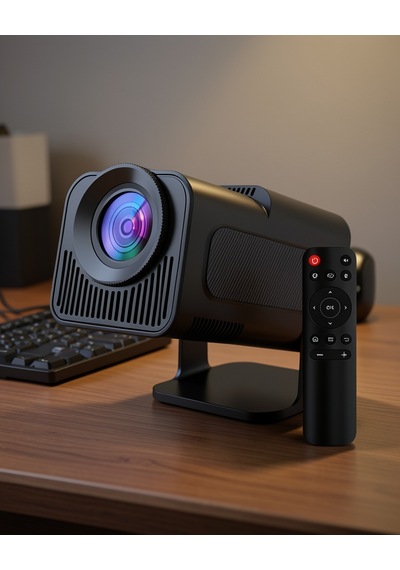 Siyah Taşınabilir Proje 4k 1080p Uuczzzprojeksiyongameboxx2